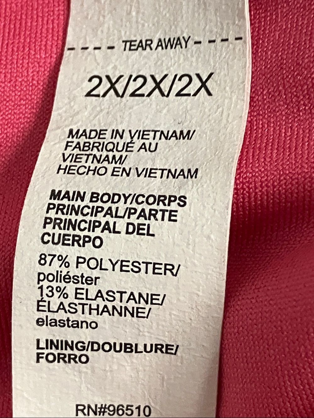 Under armour crossback mid impact  pink sports bra 2X - Picture 5 of 5